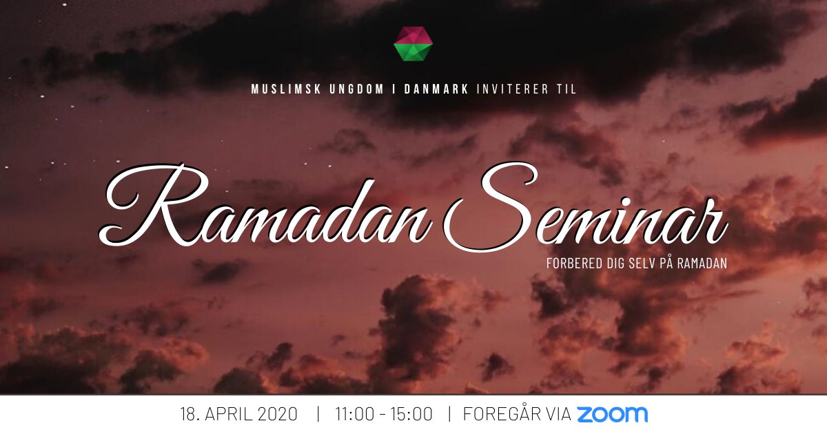 Online Ramadan Seminar 2020